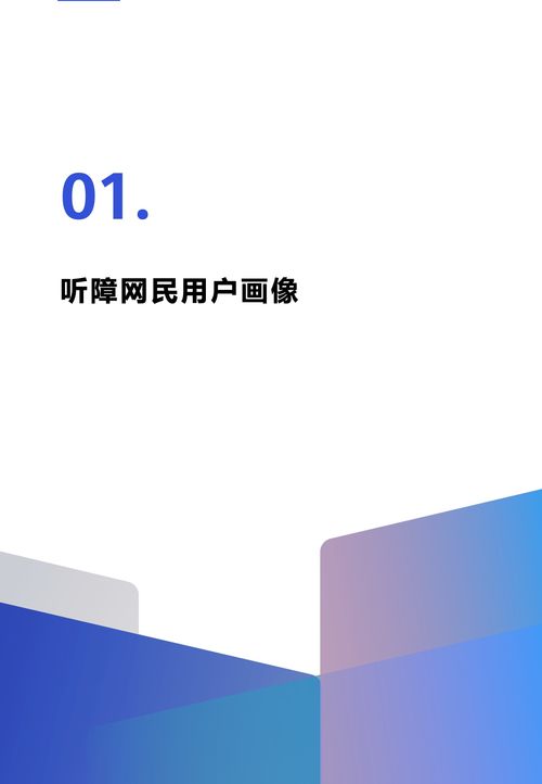 深圳市信息无障碍研究会 2022年中国听障用户数字产品体验调研报告